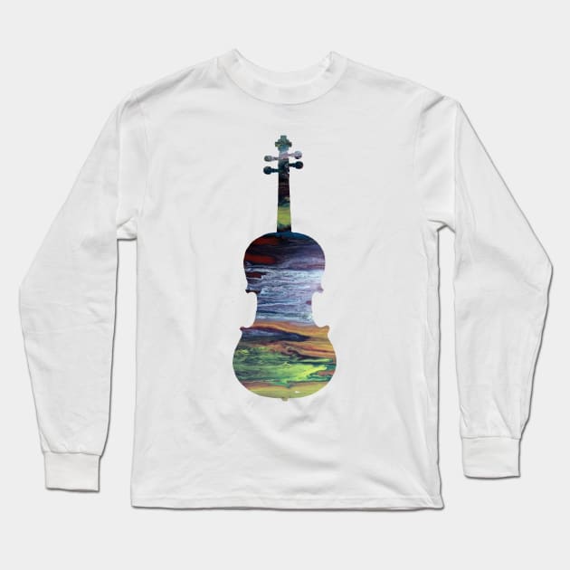 Viola Long Sleeve T-Shirt by BittenByErmines